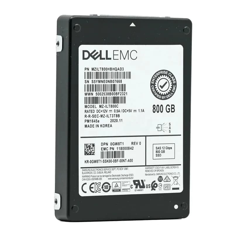 Samsung MZ-ILT800C 800GB 12Gb/s SAS Solid State Drive