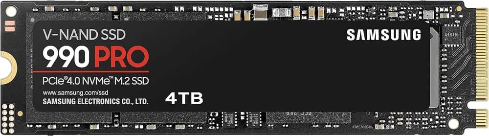 Samsung MZ-V9P4T0B/AM 4TB PCI Express NVMe 4.0 x4 Solid State Drive