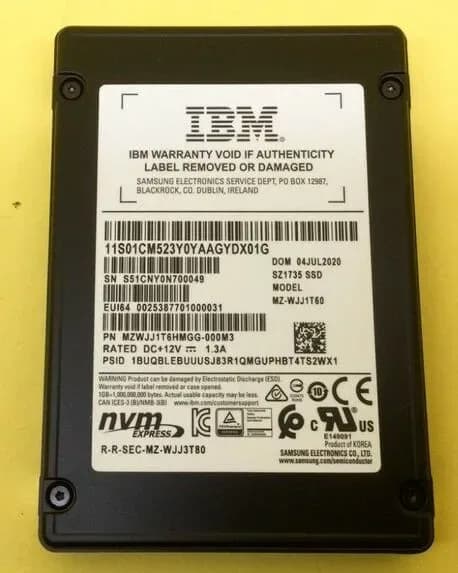 Samsung MZ-WJJ1T60 1.6TB PCI Express NVMe 3.0 x4 Solid State Drive