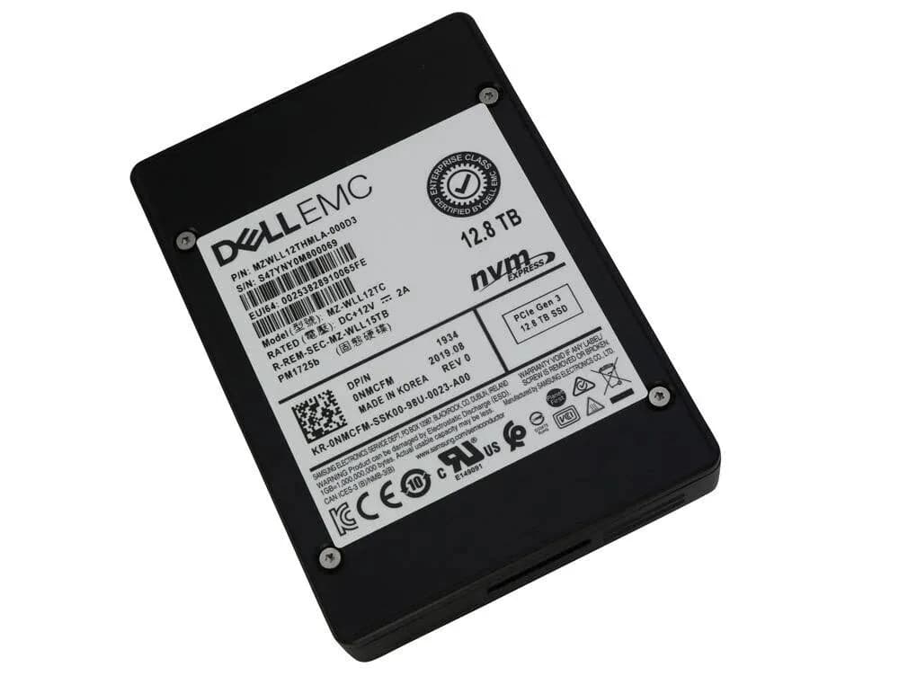 Samsung MZ-WLL12TC 12.8TB PCI Express NVMe 3.0 x8 Solid State Drive