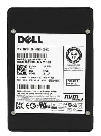 Samsung MZ-WLL6T4A 6.4TB PCI Express NVMe 3.0 x4 Solid State Drive