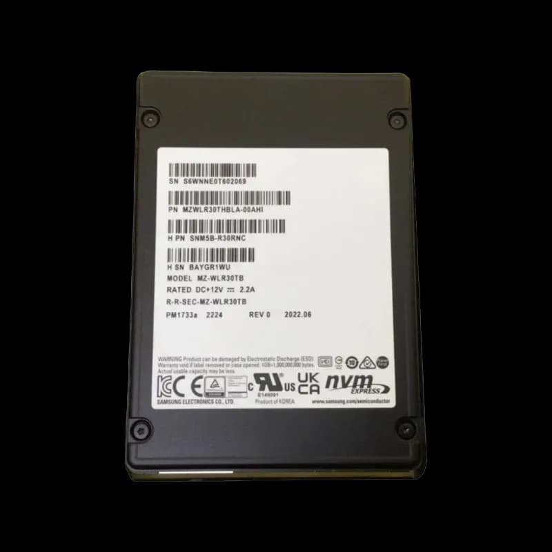 Samsung MZ-WLR30TB 30.72TB PCI Express NVMe 4.0 x4 Solid State Drive