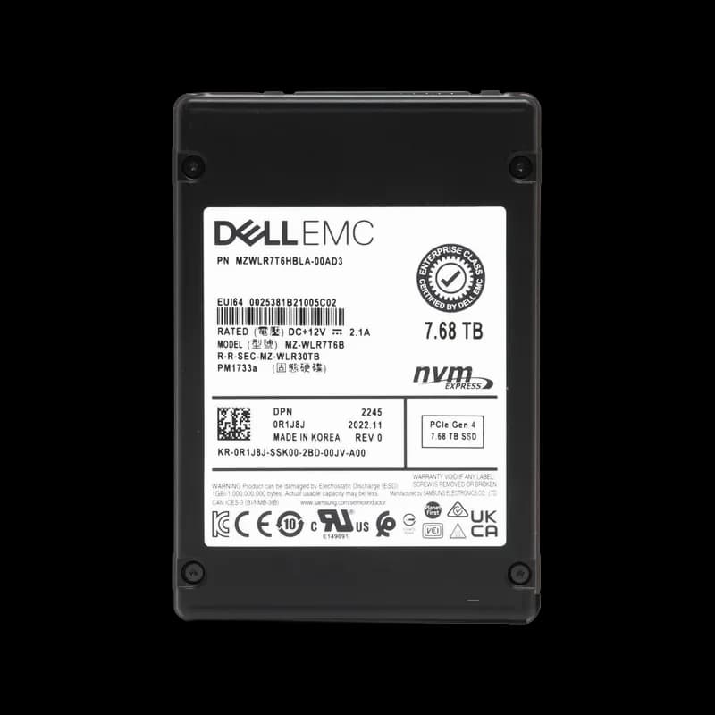 Samsung MZ-WLR7T6B 7.68TB PCI Express NVMe 4.0 x4 Solid State Drive