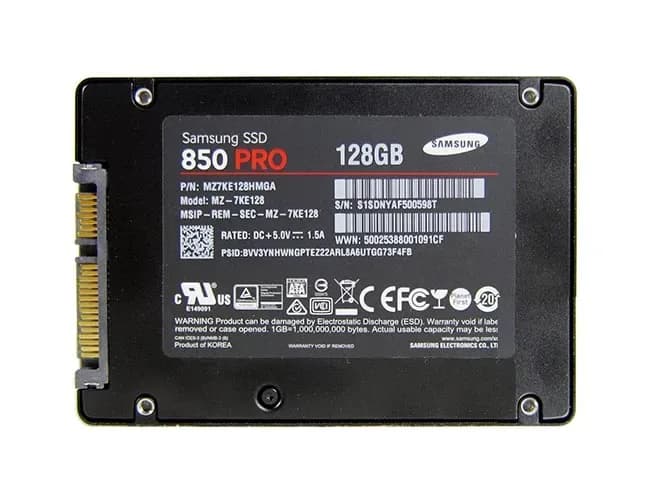 Samsung MZ7KE128HMGA 128GB 6Gb/s SATA Solid State Drive