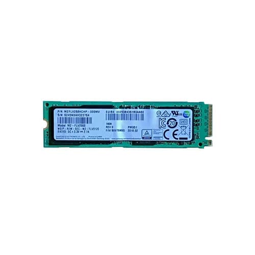 Samsung MZFLV256HCHP-000MV 256GB PCI Express NVMe 3.0 x4 Solid State Drive