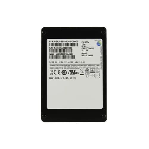 Samsung MZILS960HEHP-00007 960GB 12Gb/s SAS Solid State Drive
