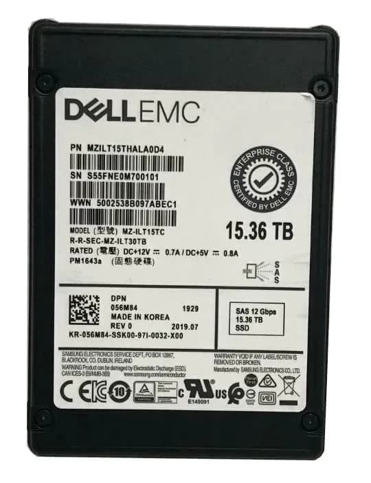 Samsung MZILT15THALA0D4 15.36TB 12Gb/s SAS Solid State Drive