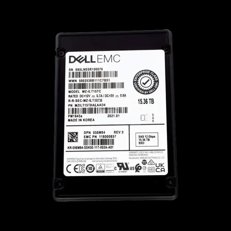 Samsung MZILT15THALAAD4 15.36TB 12Gb/s SAS Solid State Drive