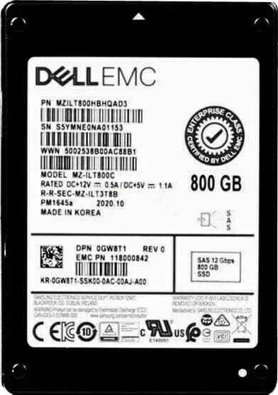 Samsung MZILT800HBHQAD3 800GB 12Gb/s SAS Solid State Drive