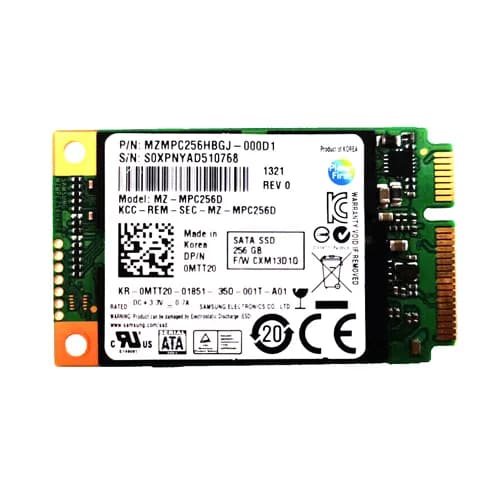 Samsung MZMPC256HBGJ-000D1 256GB 6Gb/s SATA Solid State Drive