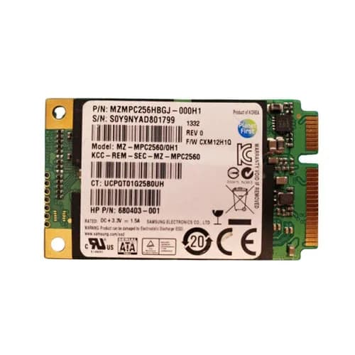 Samsung MZMPC256HBGJ-000H1 256GB 6Gb/s SATA Solid State Drive