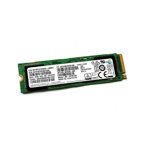 Samsung MZVPV512HDGL-000H1 512GB PCI Express NVMe 3.0 x4 Solid State Drive