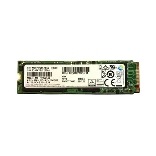 Samsung MZVPW256HEGL-00000 256GB PCI Express NVMe 3.0 x4 Solid State Drive