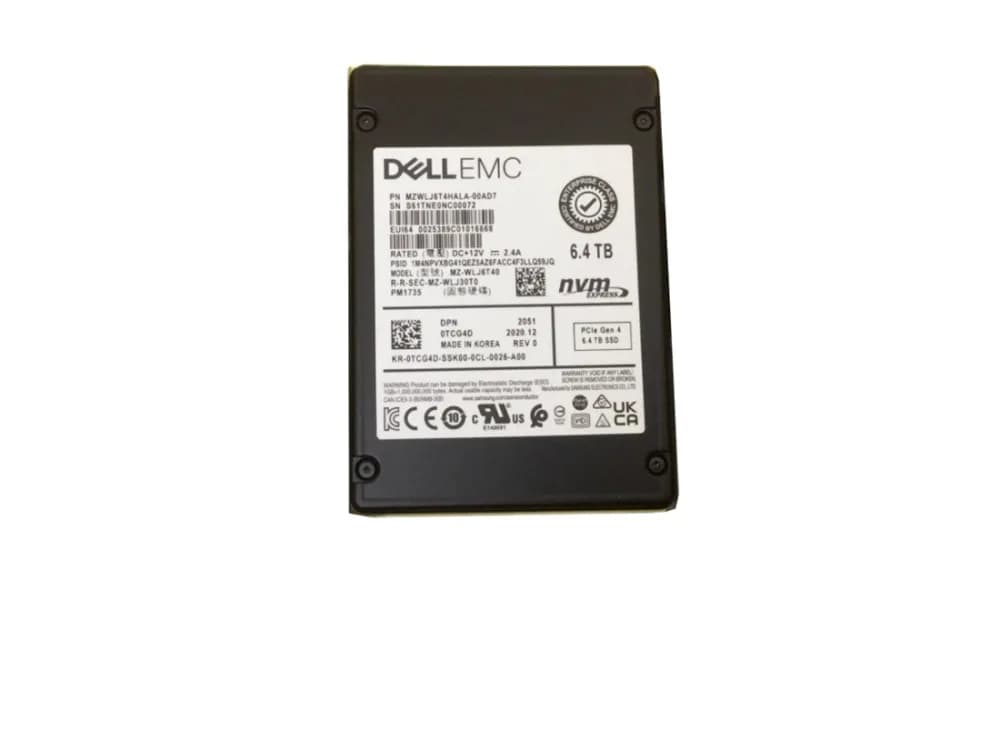 Samsung MZWLJ6T4HALA-000D7 6.4TB PCI Express NVMe 4.0 x8 Solid State Drive