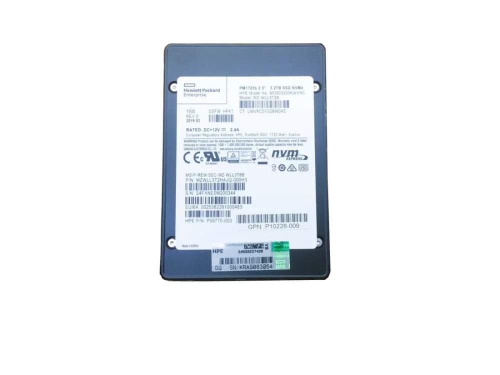 Samsung MZWLL3T2HAJQ-000H3 3.2TB PCI Express NVMe 3.0 x4 Solid State Drive