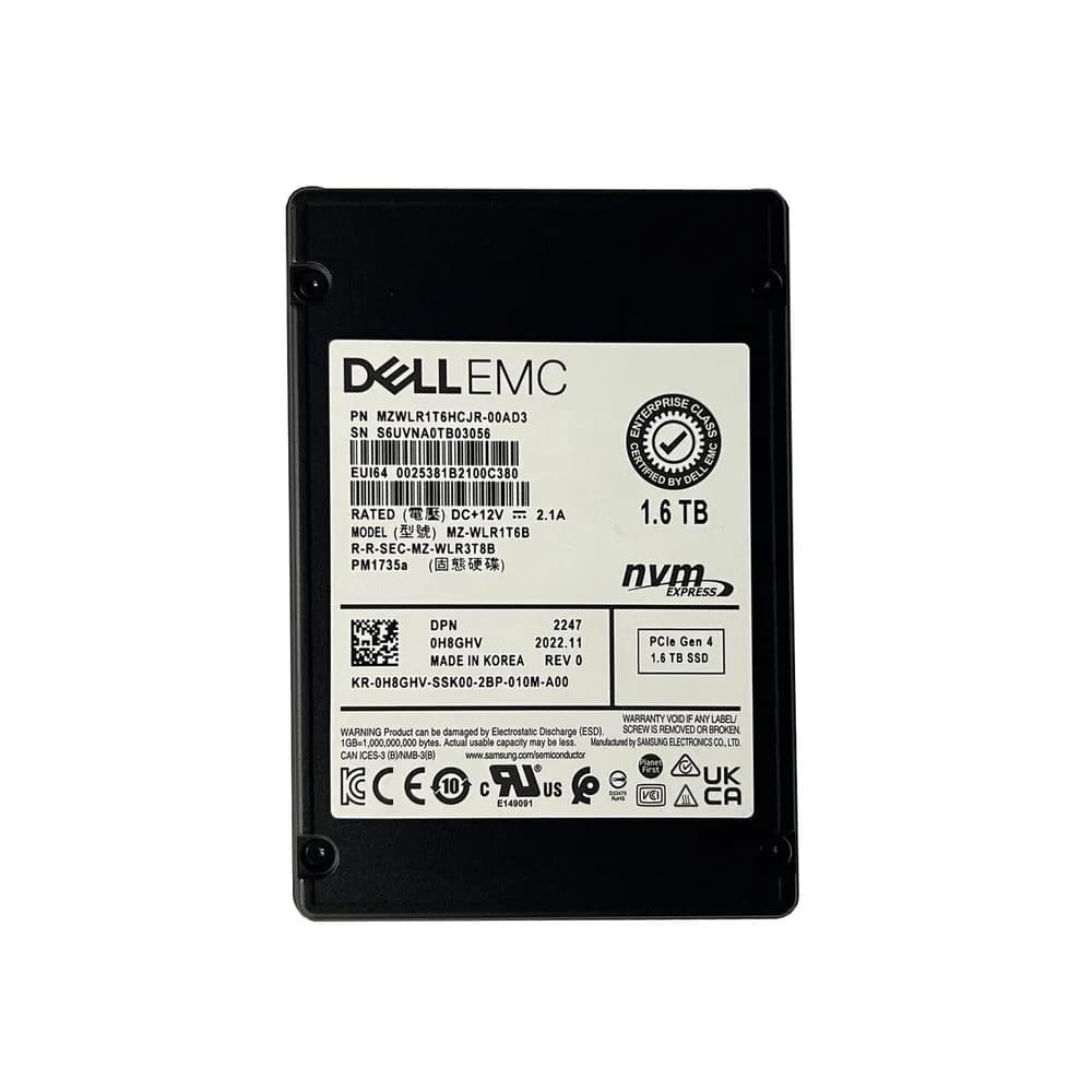Samsung MZWLR1T6HCJR-00AD3 1.6TB PCI Express NVMe 4.0 x4 Solid State Drive