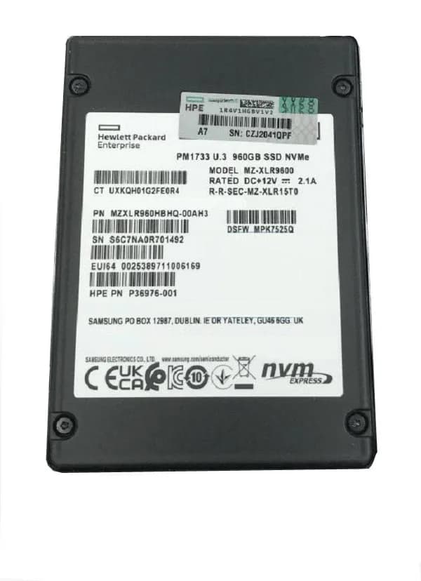 Samsung MZXL5960HBHQ-00AH3 960GB PCI Express 4.0 x4 Solid State Drive