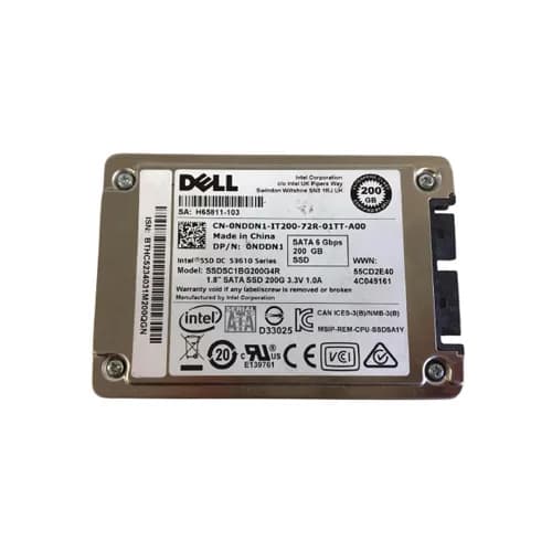 Dell NDDN1 200GB 6Gb/s SATA Solid State Drive
