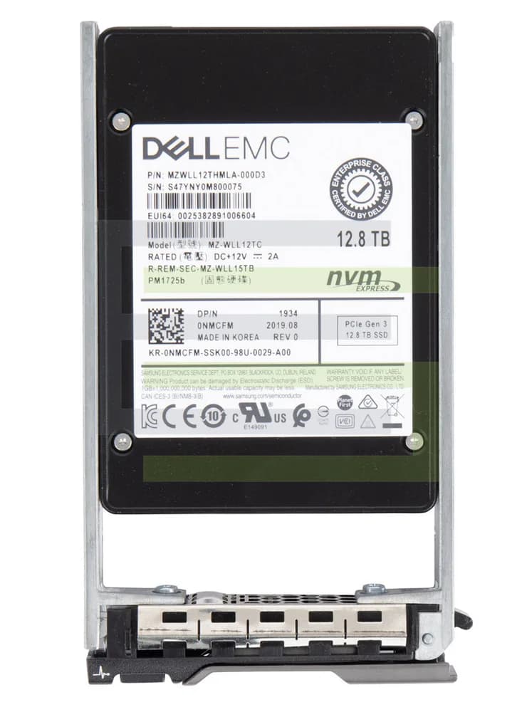 Dell NMCFM 12.8TB PCI Express NVMe 3.1 x4 Solid State Drive