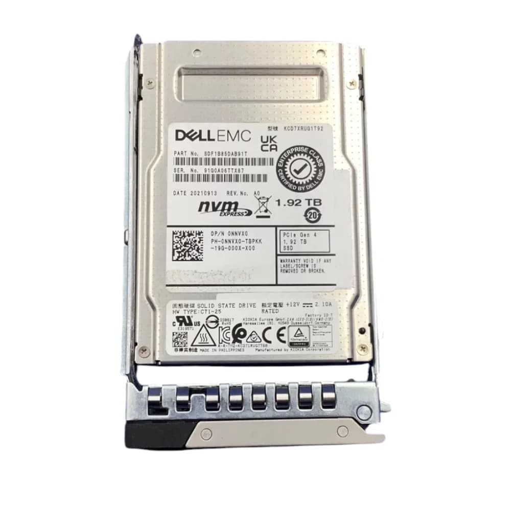 Dell NNVX0 1.92TB PCI Express NVMe 4.0 Solid State Drive
