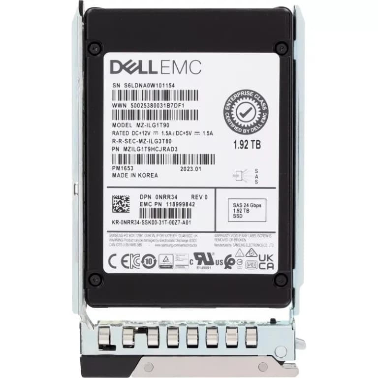 Dell NRR34 1.92TB 24Gb/s SAS Solid State Drive