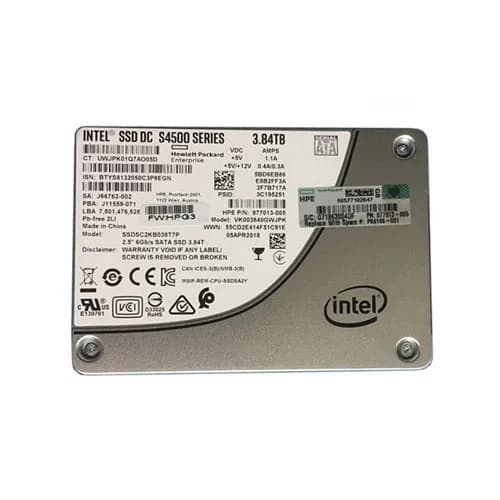 HPE P04106-001 3.84TB 6Gb/s SATA Solid State Drive