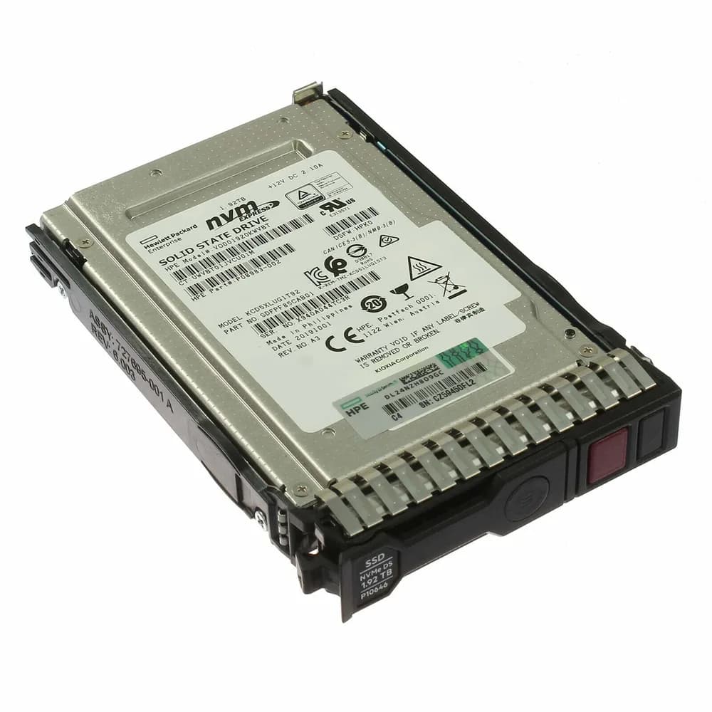 HPE P10210-B21 1.92TB PCI Express NVMe x4 Solid State Drive
