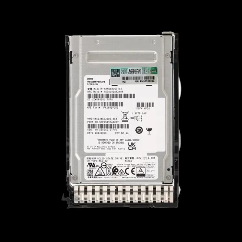 HPE P42692-002 1.92TB 12Gb/s SAS Solid State Drive
