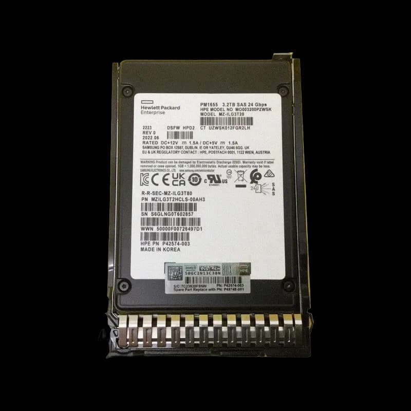 HPE P49333-001 3.2TB 12Gb/s SAS Solid State Drive