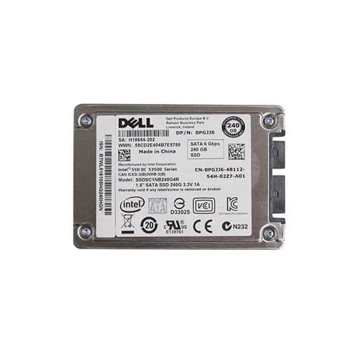 Dell PGJJ6 240GB 6Gb/s SATA Solid State Drive