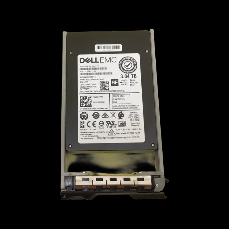 Dell PMX4N 3.84TB 12Gb/s SAS Solid State Drive