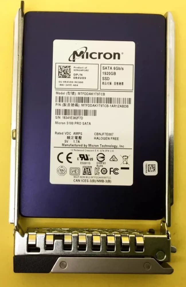 Dell R4V09 1.92TB 6Gb/s SATA Solid State Drive