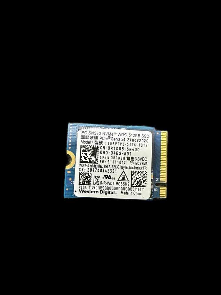 Western Digital SDBPTPZ-512G 512GB PCI Express NVMe 4.0 x4 Solid State Drive