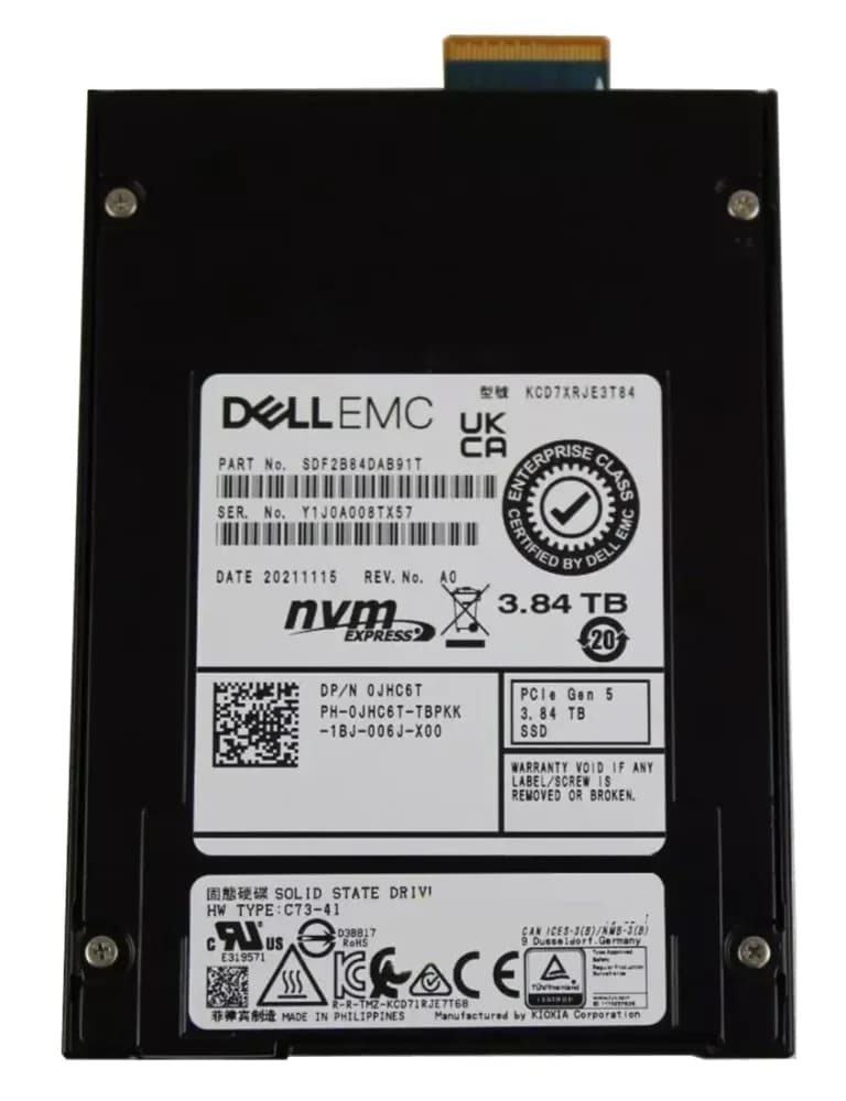 Kioxia SDF2B84DAB91T Solid State Drive