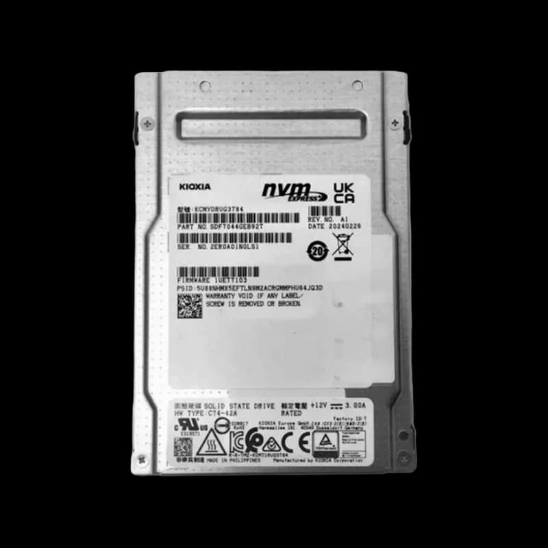 Kioxia SDF7044GEB92T 3.84TB PCI Express NVMe 5.0 Solid State Drive