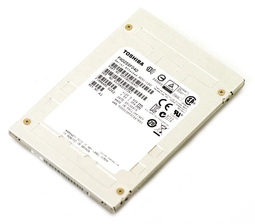 Toshiba SDFCB01GEA01 400GB 12Gb/s SAS Solid State Drive