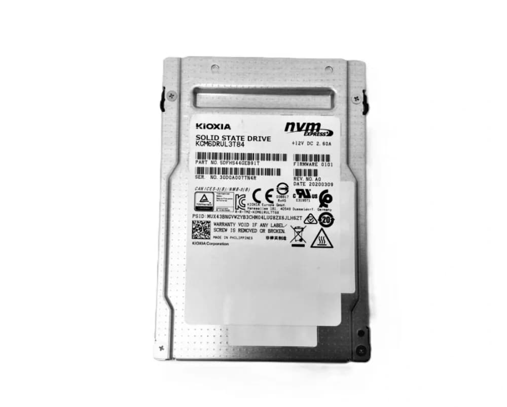 Kioxia SDFHS44GEB91T 3.84TB PCI Express NVMe 4.0 Solid State Drive
