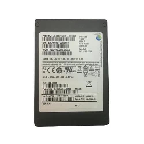 NetApp SP-356A-R6 3.8TB 12Gb/s SAS Solid State Drive