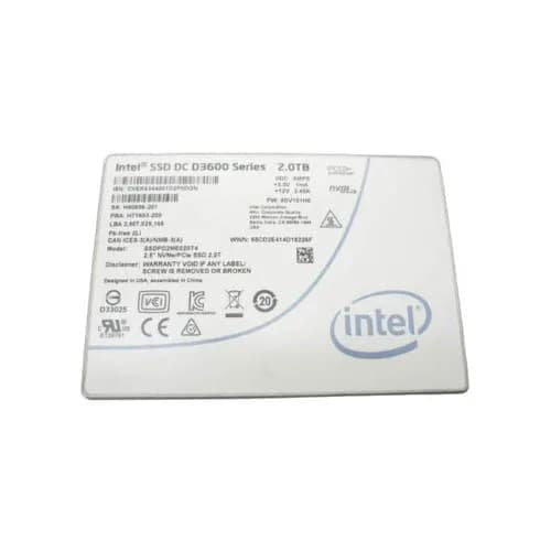 Intel SSDPD2ME020T4 2TB PCI Express NVMe 3.0 Solid State Drive