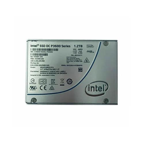 Intel SSDPE2ME012T4 1.2TB PCI Express NVMe 3.0 Solid State Drive