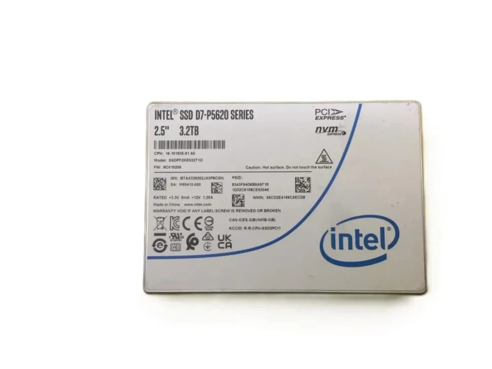 Intel SSDPF2KE032T1O 3.2TB PCI Express NVMe 4.0 x4 Solid State Drive