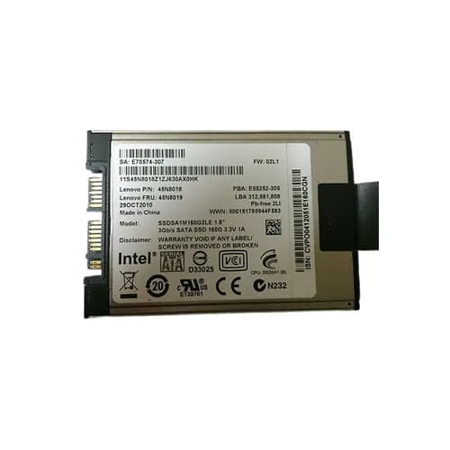 Intel SSDSA1M160G2LE 160GB 3Gb/s SATA Solid State Drive