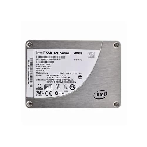 Intel SSDSA2BT040G3 40GB 3Gb/s SATA Solid State Drive