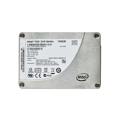 Intel SSDSA2BW160G3 160GB 3Gb/s SATA Solid State Drive