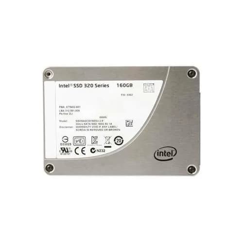 Intel SSDSA2CW160G3 160GB 3Gb/s SATA Solid State Drive