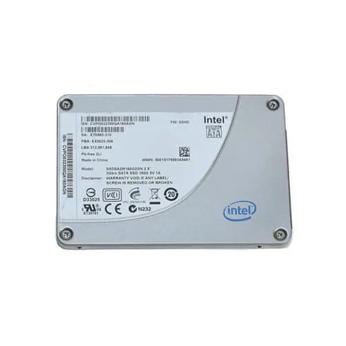 Intel SSDSA2M160G2GN 160GB 3Gb/s SATA Solid State Drive