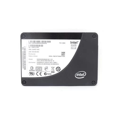 Intel SSDSA2SH064G1GC 64GB 3Gb/s SATA Solid State Drive