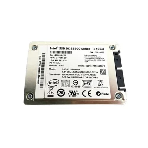 Intel SSDSC1NB240G4 240GB 6Gb/s SATA Solid State Drive