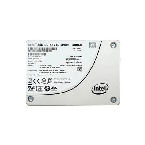 Intel SSDSC2BA400G4 400GB 6Gb/s SATA Solid State Drive