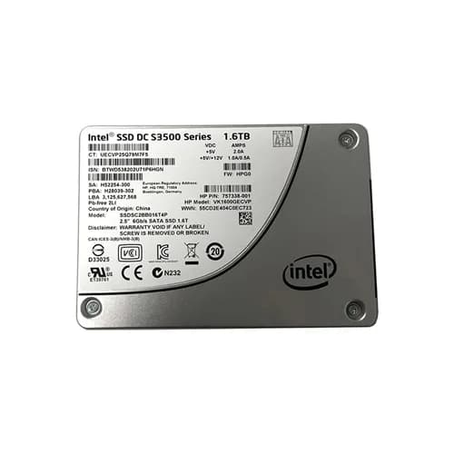 Intel SSDSC2BB016T4P 1.6TB 6Gb/s SATA Solid State Drive